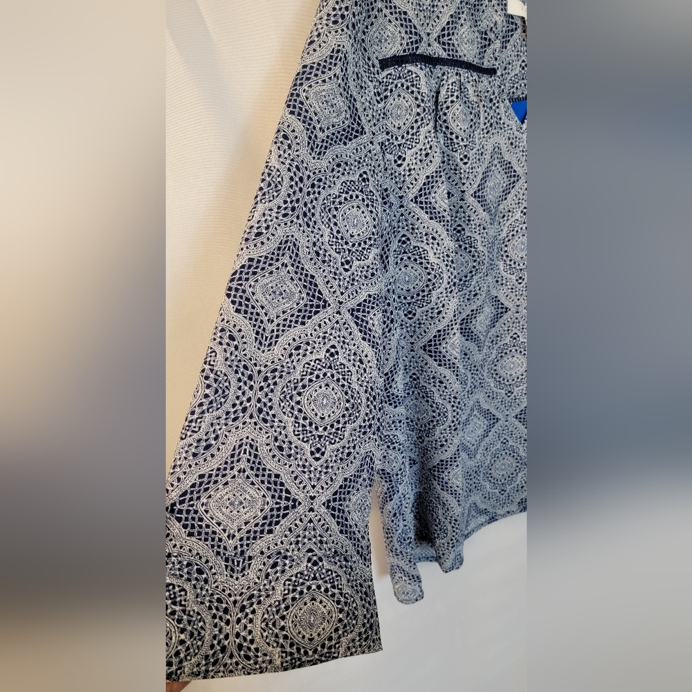 NWT Fever 3/4 Sleeve Boxy Blouse Size L - Picture 3 of 9